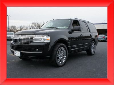 10 lincoln navigator limited edition 4x4 4wd auto leather black sunroof v8 tow