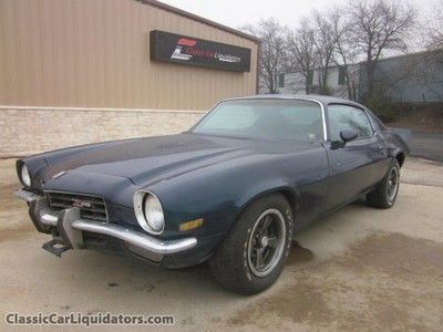 1973 chevrolet camaro z28 350 4 speed ps pb dual exhaust tach look at this one
