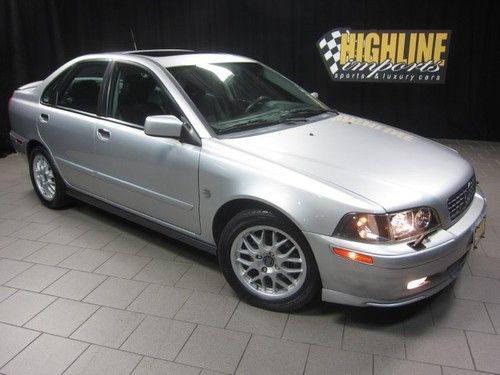 2004 volvo s40 sport package, 1.9l 4-cylinder, fwd, leather  *only 62k miles*