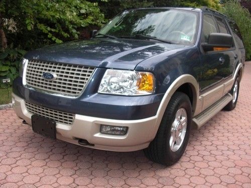 2006 ford expedition eddie bauer 4wd 4x4 7 pass navigation t.v dvd entertainment