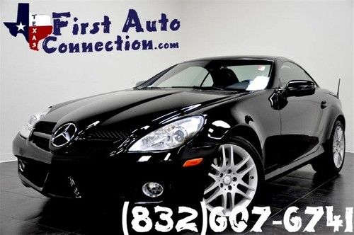 2009 mercedes benz slk300 hardtop convertible loaded leather power ree shipping