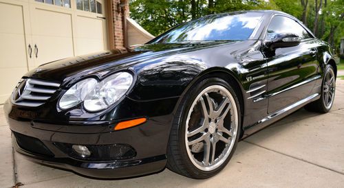 2003 mercedes-benz sl55 amg 28k miles!!  service up to date