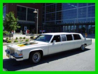 1988 cadillac fleetwood 6 passenger limousine legends of lambeau