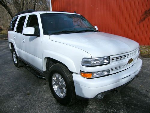 Tahoe z-71 suv 4x4 super clean and low miles no smoking fully loaded