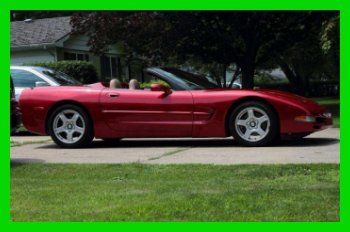 1999 chevy 5.7l v8 16v automatic rwd convertible premium keyless entry leather