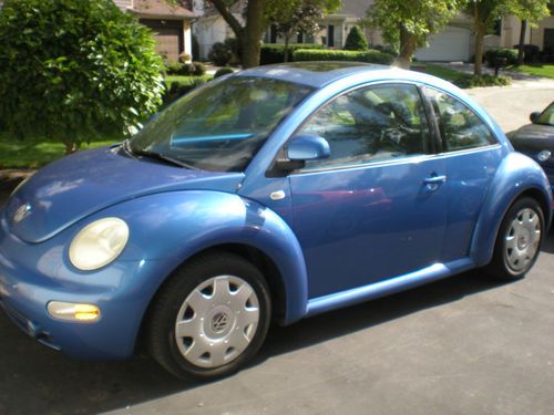 1999 vw beetle dk blue 2.0l 5 speed manual 149k miles great condition