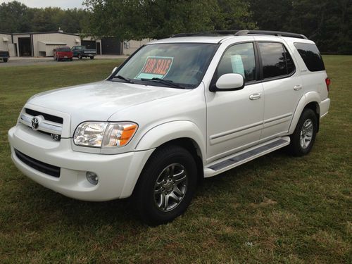 2006 toyota sequoia limited, no reserve !