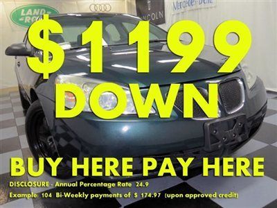 2007(07)g6 we finance bad credit! buy here pay here low down $1199 ez loan