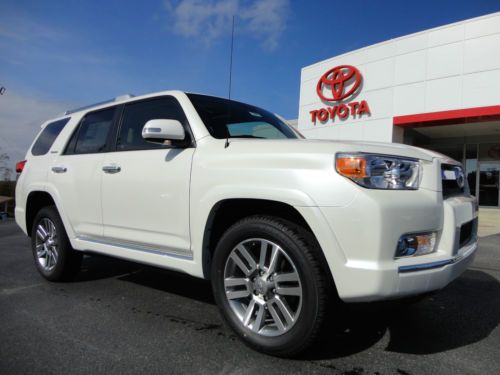 New 2013 4runner limited 4x4 navigation sunroof heated leather automatic boards