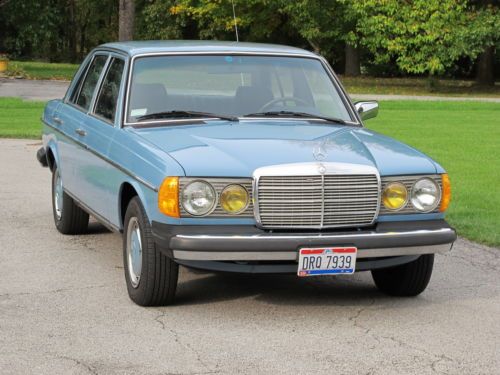 1982 mercedes 240 d in very good, original condition...low miles!