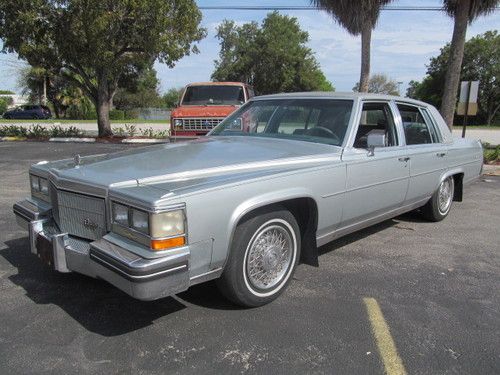 1985 cadillac fleetwood brougham nice clean classic rod muscle antique l@@k fl!!