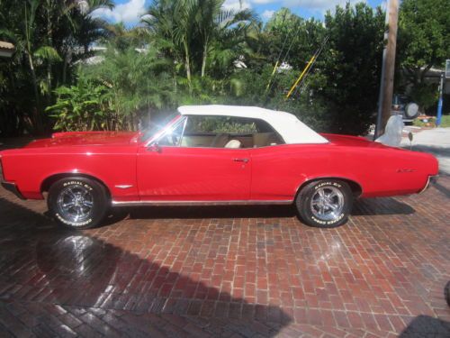 1966 pontian gto convertible fully restored tribute muscle car make offer