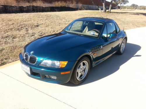 1998 bmw z3 roadster convertible w/hardtop - only 88k miles! automatic