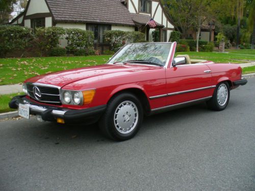California rust free 380 sl dual timing chains great miles awesome color combo