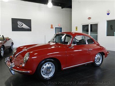 *fully restored* 356c* 58k actual miles *ruby red* all numbers matching vehicle