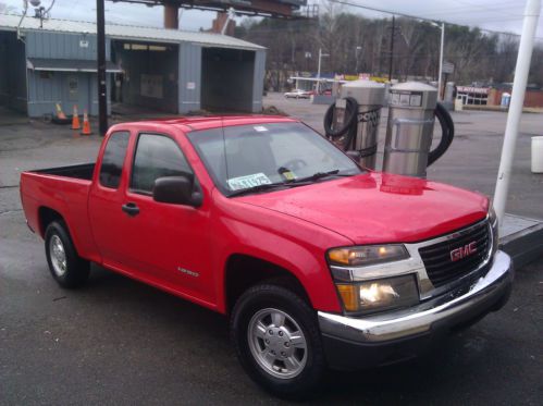 Pick up truck, 2008 isuzu i 290, extended cab, 123k miles, red, manual, nice