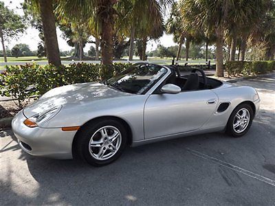 1999 porsche boxster convertible only 19k miles clean carfax very clean!!!!!!