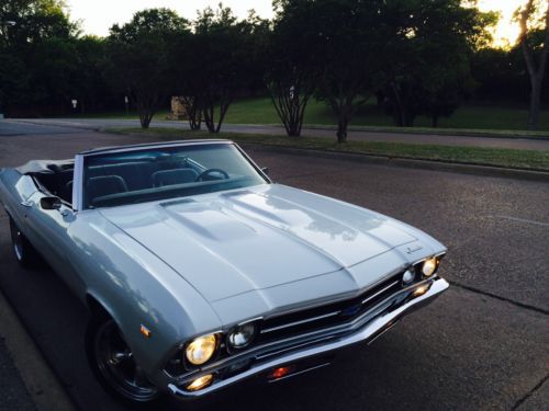 1969 chevy chevelle convertible retro-mod supercar ls1 conversion drive anywhere