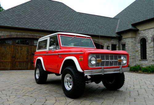 1971 ford bronco new 302 crate engine new everything