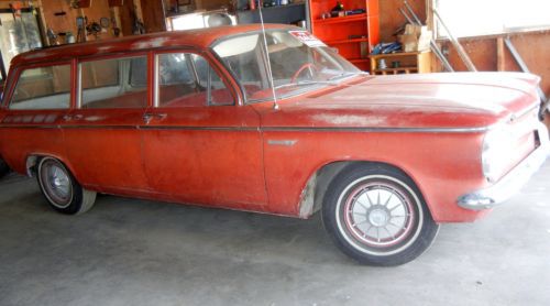 1961 chevrolet corvair 700 lakewood 4 door station wagon
