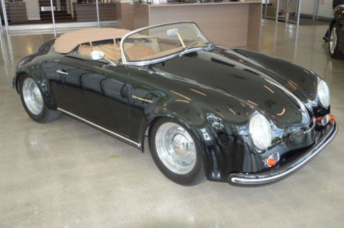 1957 porsche 356 speedster replica (built on 1988 vw beetle frame)