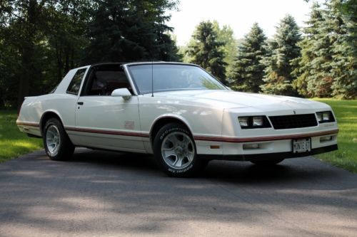 1987 chevy monte carlo ss aero coupe - very rare with only 25,944 miles!