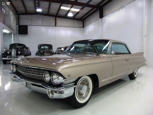 1961 cadillac coupe deville only 35,086 miles rare power vent windows stunning!