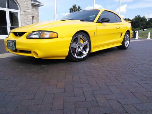 *immaculate* 1998 ford mustang svt cobra coupe 2-door 4.6l