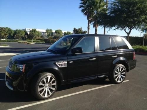 Loaded land rover range rover sport autobiography low miles