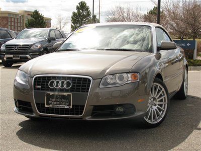 2009 audi a4 cabriolet / 1 owner / awd / 14k miles /