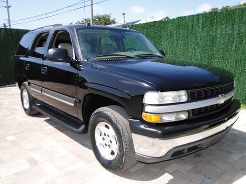 05 chevy tahoe 1 owner very clean low miles florida driven leather lt ls 8 pass
