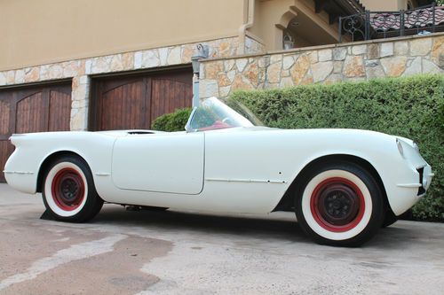 1954 corvette project car, number match, rebuilt engine, resto rod, restorod