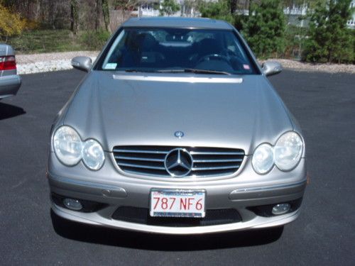 Mercedes benz clk55 amg sport coupe 2004