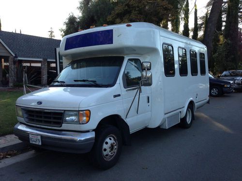 1995 ford e-350 shuttle bus // great band tour bus!!!