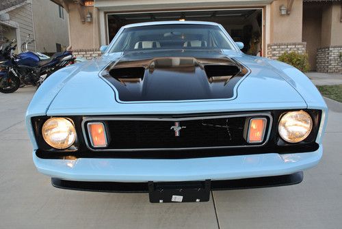 Ford mustang mach 1 (351 cobrajet, .30 over cam, headers, high performance)