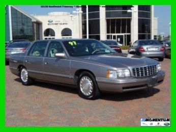 1997 cadillac deville 81k miles*leather*cold a/c*clean carfax*no reserve!!