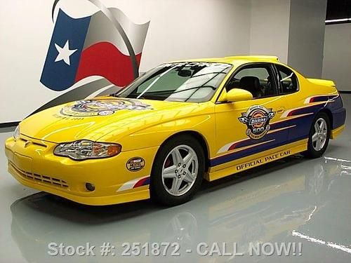 2004 chevy monte carlo ss dickies 500 pace car only 5k texas direct auto