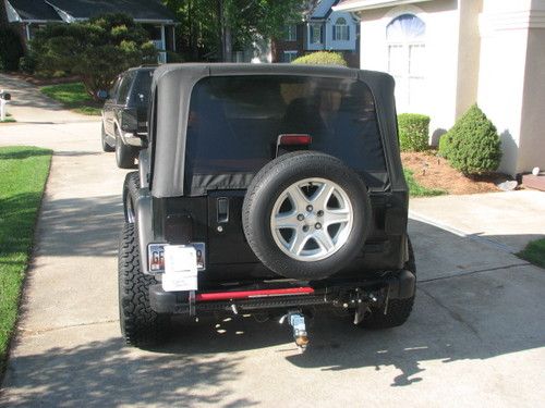 1997 jeep wrangler tj, 3" lift, 35" tires, black