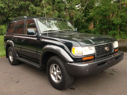 1996 lexus lx450 awd 4.5l extra clean leather clean carfax sunroof low miles!!!!