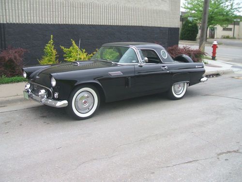 1956 ford thunderbird convertible with hardtop