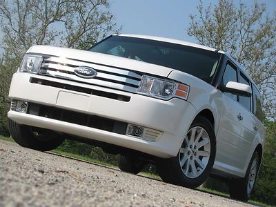 2010 ford flex sel awd leather bluetooth parking aid 3rd row seat heated seats
