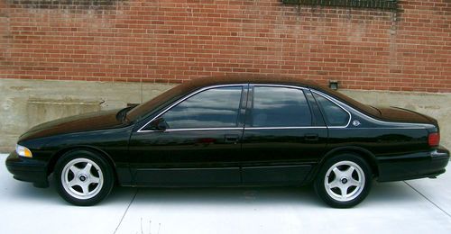 1995 chevrolet impala ss  "only 36k" black/ gray leather "near mint condition"