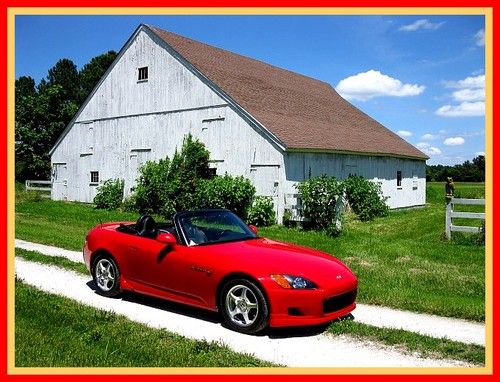Beautiful 2000 honda s2000 roadster / convertible -  loaded ..... extremely nice