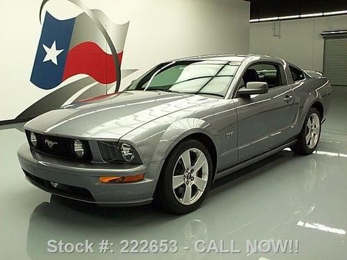 2006 ford mustang gt v8 5 spd leather spoiler 18's 36k texas direct auto