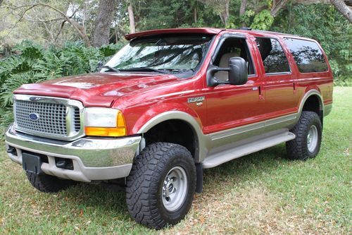 2000 ford excursion limited 4x4 v-10 68k original miles!! clean carfax!!