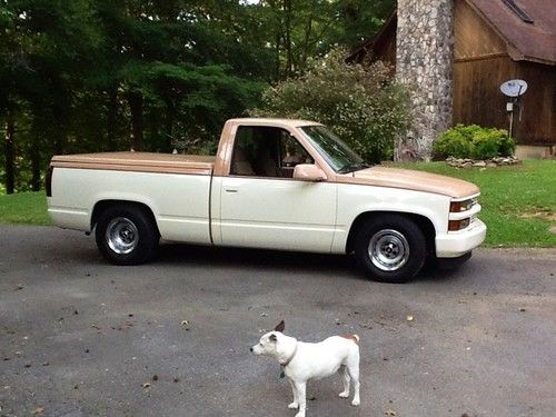 1993 chevy shortweelbase pickup lowered 350motor 700r transmission fuel exhaust