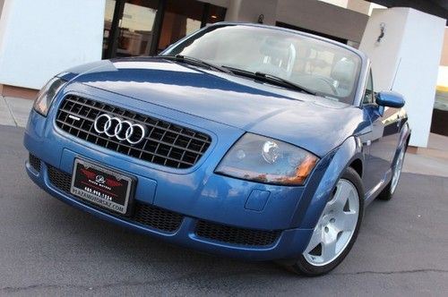 2003 audi tt convertible. 225hp quattro. 6 sp. very clean in/out. runs great.