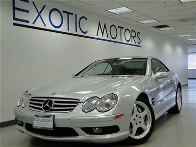 2006 mercedes sl55 amg!! supercharged nav keyles.go a/c&amp;htd-sts pdc xenons 493hp