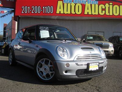 05 mini cooper s carfax certified leather sunroof automatic low reserve low mile