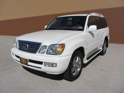 2007 lexus lx 470~comfort~  lux~htd lea~nav~hid~roof~all options~only 68k miles